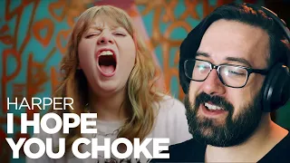 How is she this good? | Harper - I Hope You Choke | Reaction / Review