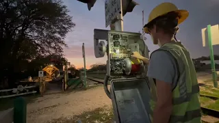 Railroad Crossing Maintenance Testing For Crossing Malfunctions