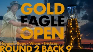 CDGT 8 | 2023 Gold Eagle Open | MPO Round 2 Back 9 | Higgins, Boge, Wiens, Erickson