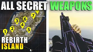 Rebirth Island All Secret Weapons (Blueprints) Locations with Map in COD Warzone