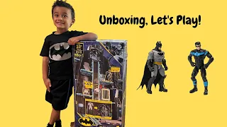 Let's Play! - Bat-Tech Batman Cave Unboxing