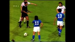 1984. Italy - West Germany (Italian commentary). Full Match (part 4 of 4).