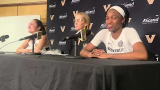 Shea Ralph, Jordyn Cambridge and Bella LaChance on Cambridge's records, Vanderbilt's senior day win