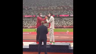 Sharing olympics Gold Medal in High Jump on Tokyo 2020