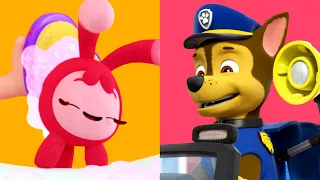 PAW Patrol and Abby Hatcher Bath Time and Fuzzly Rescues | Spin Watch Club | Cartoons for Kids