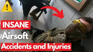 Ultimate Airsoft Fails and Funny Moments, Injuries, Painful Moments, Compilation 2023