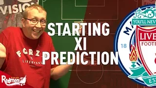 Manchester City v Liverpool | Starting XI Prediction Show LIVE