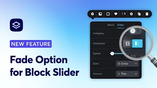 New: Fade Option for Block Slider