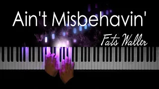 Ain't Misbehavin' (1929) | Fats Waller | Stride Piano Cover