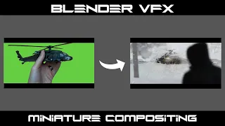 Blender VFX Tutorial: Composite Miniatures In Blender!