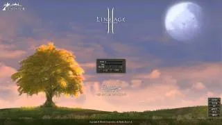 Lineage II High Five 3 7th Anniversary login screen