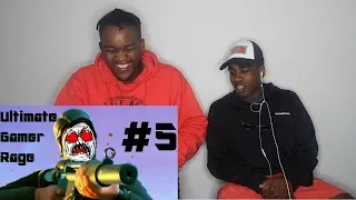 Try Not To Laugh | Ultimate Gamer Rage #5 | Reaction Ft. J Wilski