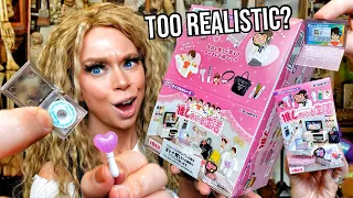 Unboxing TINY REAL K-Pop/J-Pop Idol & Makeup Items!- Re-Ment Realistic Minis