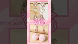 Choose your gift || Simple Pink VS Glitter Pink #trending #viral #shorts #youtubeshorts