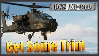 DCS AH-64: How I deal with the Trimmer