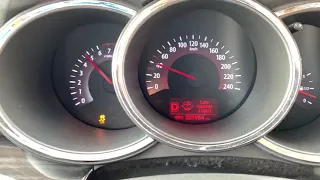 Разгон 0-160 км/ч Kia Sorento 2010 AWD 2,4L (acceleration)