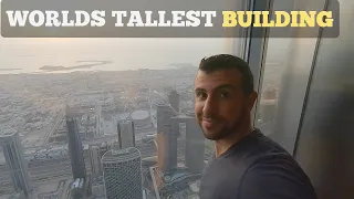 Burj Khalifa Worlds TALLEST Building Tour And AMAZING Views of Dubai