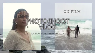 BTS Photoshoot at the Beach // VLOG