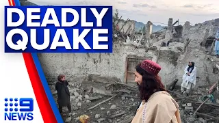 Afghanistan earthquake kills at least 1000 people and injures 1500 more | 9 News Australia