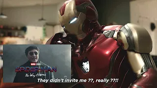 Ironman Reacts To Spiderman No Way Home Trailer