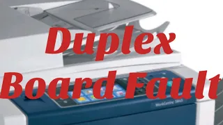 Xerox 5855 duplex unit not working|xerox duplexer|How fix duplex print