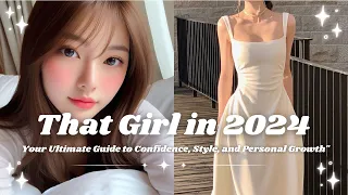 ♡how to be that girl in 2024.Your Ultimate Guide to Confidence, Style, and Personal Growth🎀