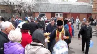 Освящение куличей Пасха Харьков 20 апреля 2014 Kharkov