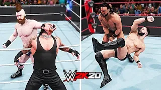 WWE 2K20 Top 20 Fastest Move Combos!