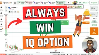 IQ OPTION TUTORIAL: $1,125 LIVE TRADING PROFIT - Binary Options 2024