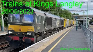 Trains at Kings Langley | 25/05/2023