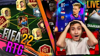 RTTK TEAM 2! 🔥😱 & WEEKEND LEAGUE ⚽🍀 FIFA 22 RTG LIVE [Deutsch]