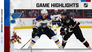 Blues @ Coyotes 4/23 | NHL Highlights 2022