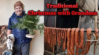 ROMANIAN CHRISTMAS: Making an Evergreen Planter and Cooking Liver Sausages and Head Cheese