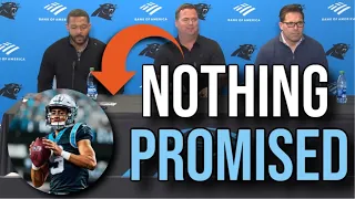 Carolina Panthers Pre-Draft Press Conference Easter Eggs #Panthers #nfl