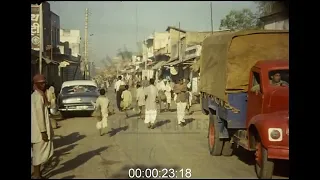 Vibrant Streets of Agra, India, 1960s - Film 1094695