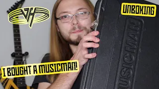 Unboxing My Absolute Dream Guitar | Musicman Axis in Translucent Gold!