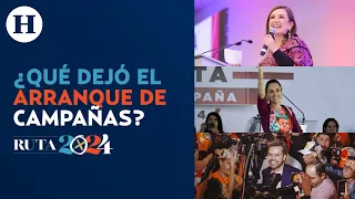 ¿Cómo le fue Sheinbaum, Xóchitl y Máynez? Expertos políticos analizan el arranque de las campañas