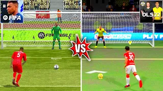 FIFA 22 Mobile Vs DLS 22 | Penalty Shootout Comparison