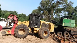 Loggers left Equipment abandoned...Wood Dealer wants it GONE NOW!