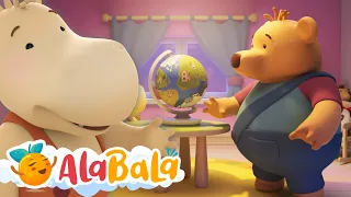 Călătorie în jurul lumii cu Tina și Tony + alte desene animate AlaBaLa pentru Copii