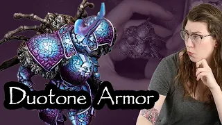 Duotone Dung Beetle Knight Armor; Kingdom Death Monster