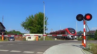 Przejazd Kolejowy na ul. Mątowskiej w Ryjewie | Polish railroad crossing