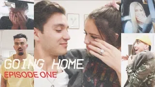 SURPRISING OUR FRIENDS WITH THE NEWS!! (Going Home - Episode One)