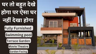 VN45 | 4 BHK Ultra Luxury Fully Furnished Modern Architectural Design | Call 9977777297 | House Tour