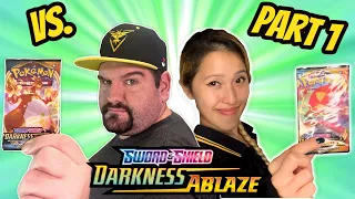 Darkness Ablaze Pack Battle vs. KrystalKollectz Part 1