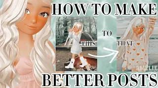 How to make your posts look nicer in zepeto! || ZEPETO || *preppy*