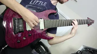 Meshuggah - In Death Is Death | Line 6 Helix | 8 String Guitar [pt 2]