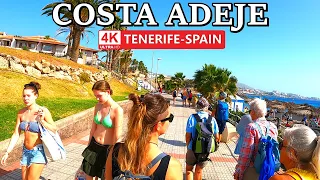 TENERIFE - COSTA ADEJE | Check the Current Appearance 😎 4K Walk ● February 2024