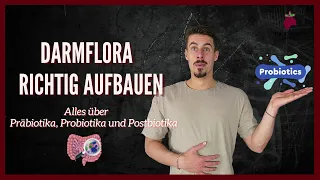 Darmflora Gesund Aufbauen! - Alles über Präbiotika, Probiotika & Postbiotika!