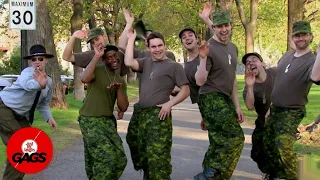 MILITARY PRANK  | Just For Laughs Gags